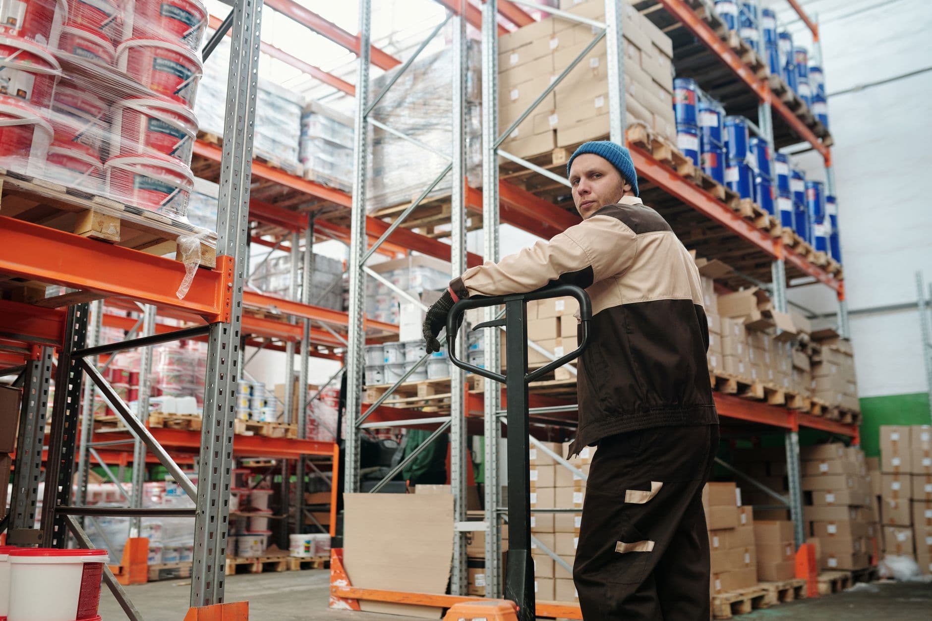 A pallet being moved to replenish a pick face, the hidden cost that offsets placement savings